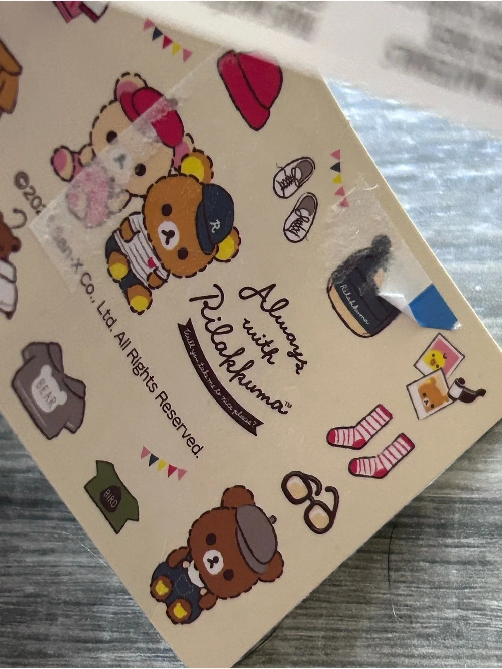 San-X Rilakkuma Brown Bear T-shirt with Blue Hat 14